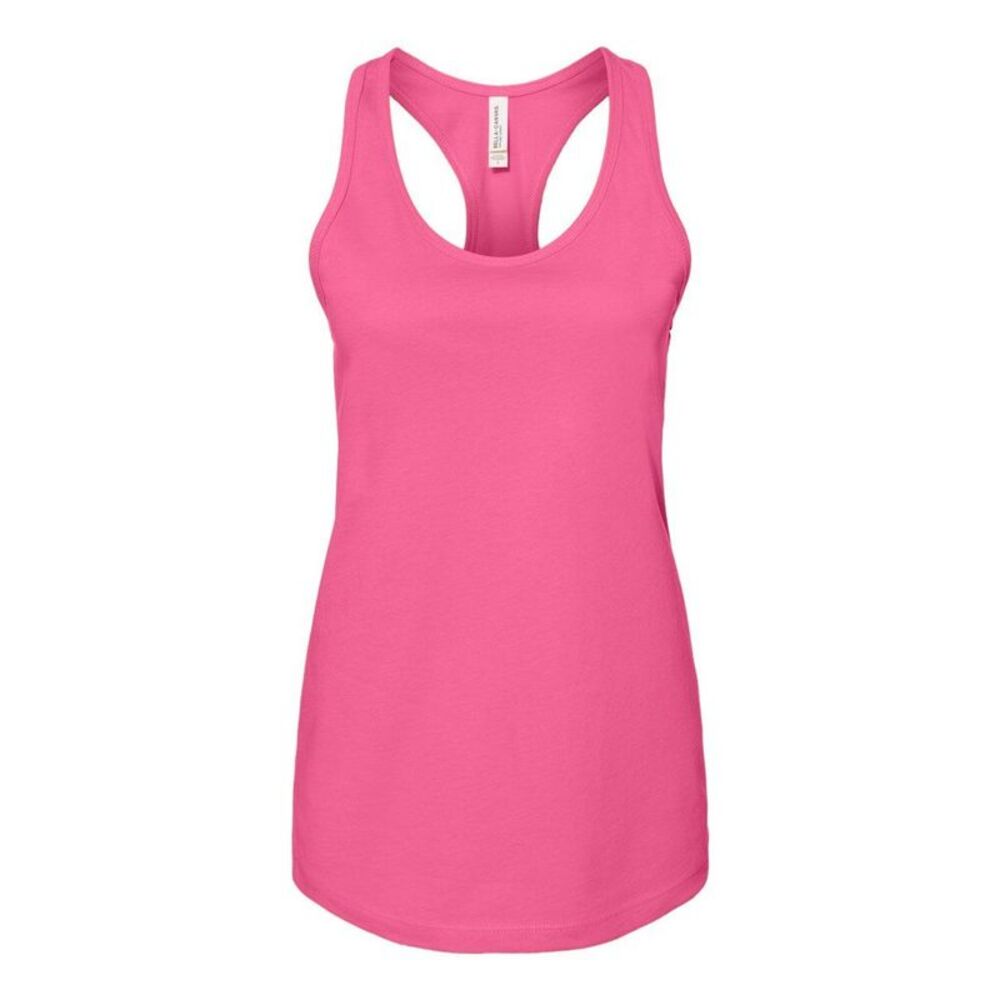 Women�'s Jersey Racerback Tank / Charity Pink